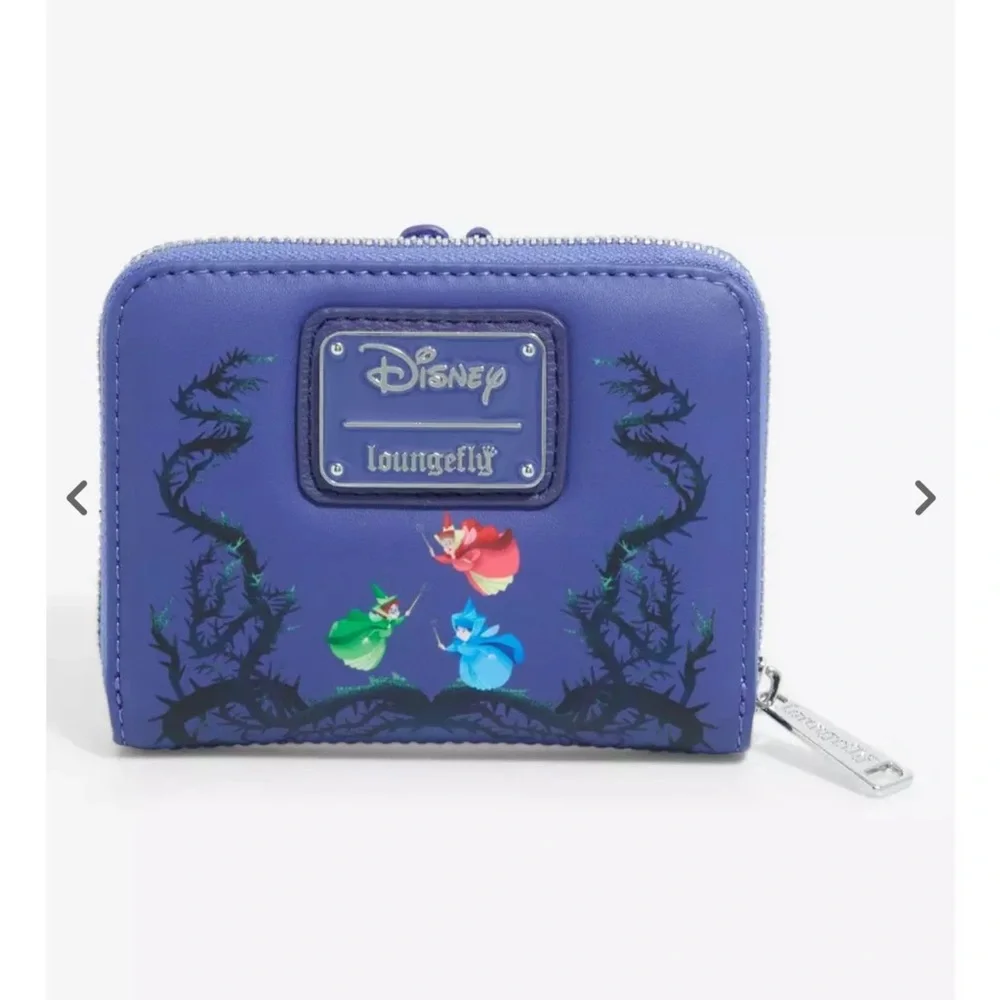 Loungefly Disney Sleeping Beauty Characters Portrait Mini Backpack & Wallet